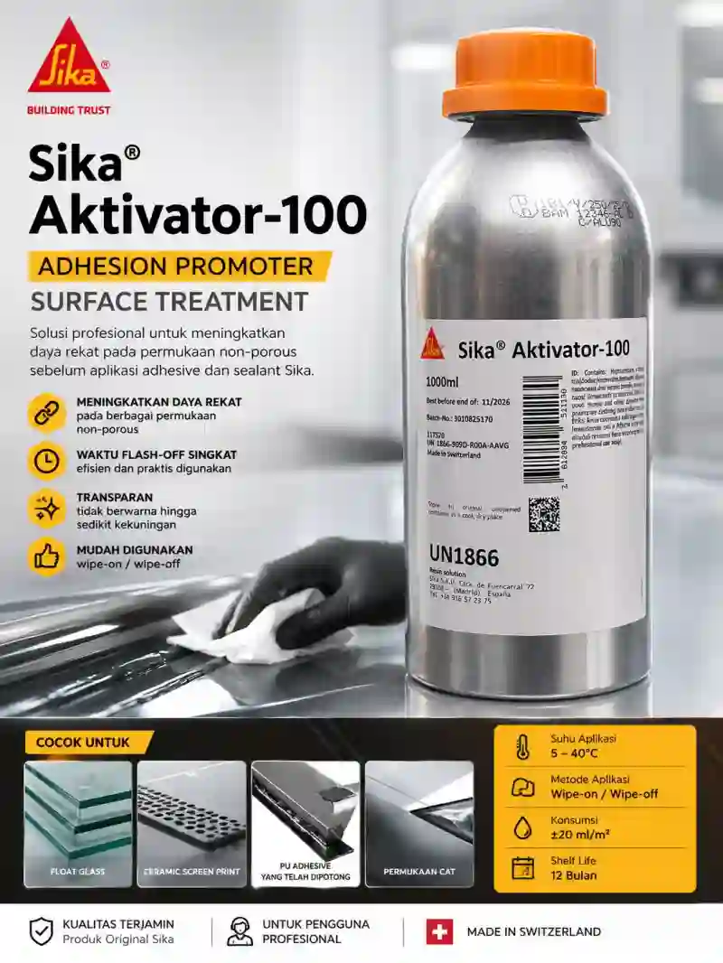 Sika Aktivator-100 Adhesion Promoter | Surface Treatment Sika Aktivator-100 Adhesion Promoter | Surface Treatment