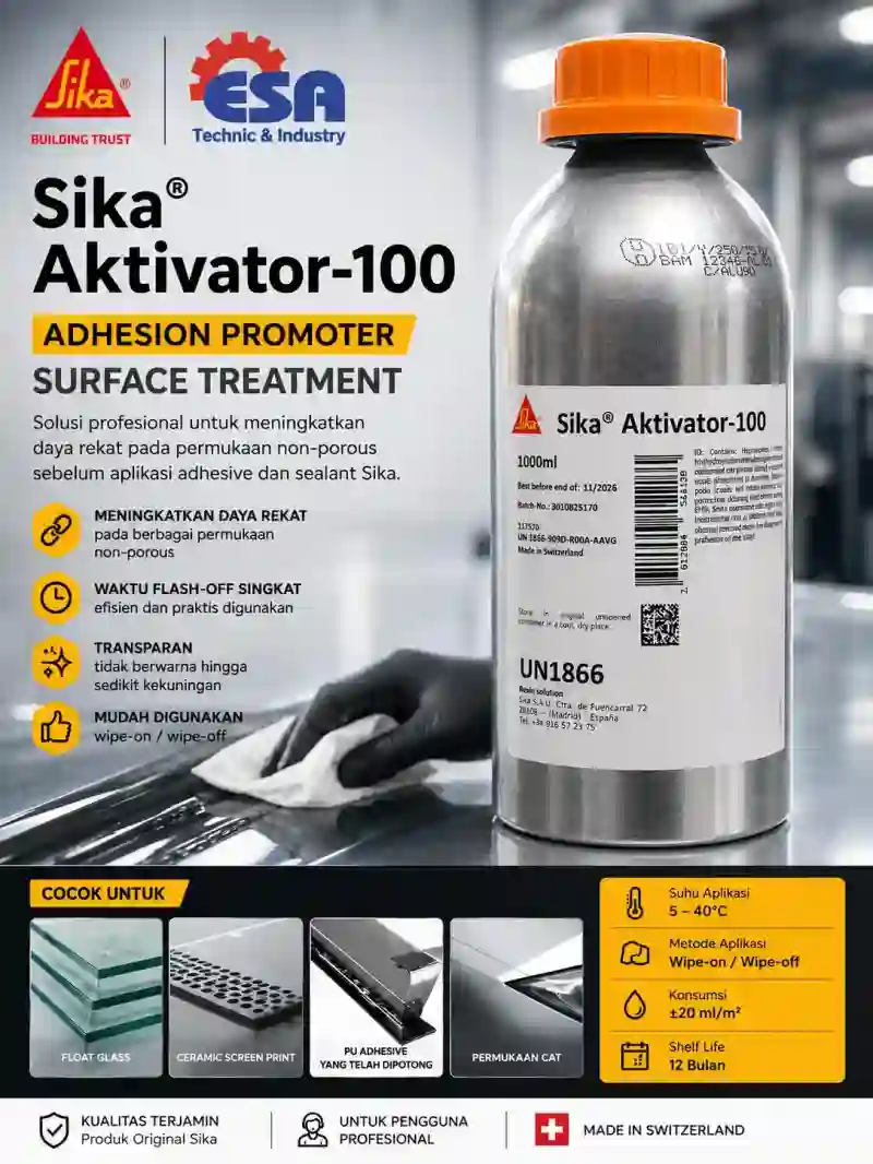 Sika Aktivator-100 Adhesion Promoter | Surface Treatment Sika Aktivator-100 Adhesion Promoter | Surface Treatment