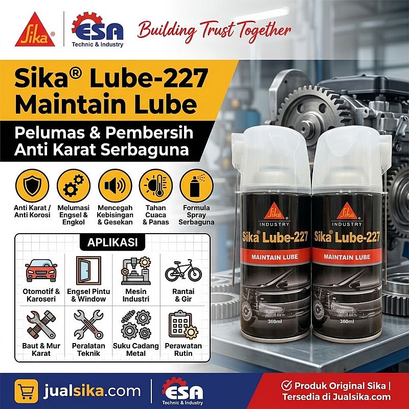 Sika® Lube-227 360 ml Can – Pelumas untuk Aplikasi Industri Sika® Lube-227 360 ml Can – Pelumas untuk Aplikasi Industri
