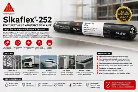 Sikaflex®-252 White 600 ml – Polyurethane Adhesive