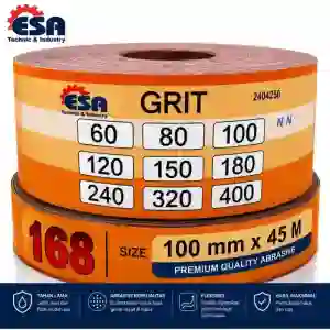 Amplas Roll Taiyo 45 Meter – Grit 60–400 | Murah Grosir & Agen