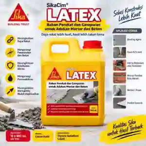 SikaCim® Latex – Bonding Agent dan Campuran Mortar Tahan Air