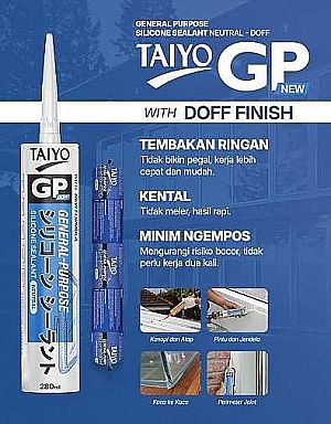 TAIYO GP Neutral Sealant DOFF – Neutral Silicone Sealant